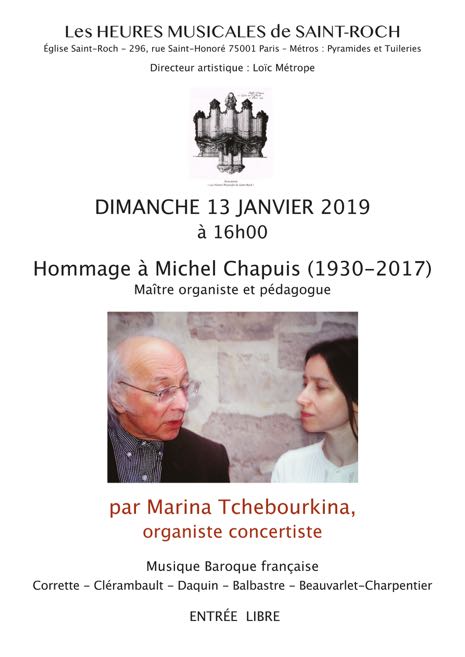 Affiche concert Saint-Roch 2019